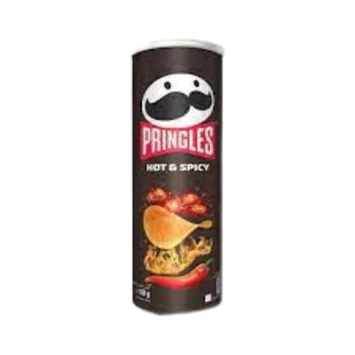 PRINGLES SNACKS 165GM HOT&SPICY
