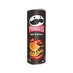 PRINGLES SNACKS 165GM HOT&SPICY