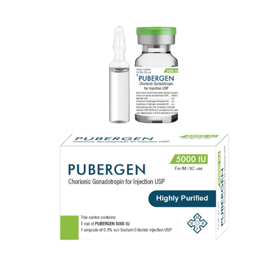 PUBERGEN INJ 5000IU