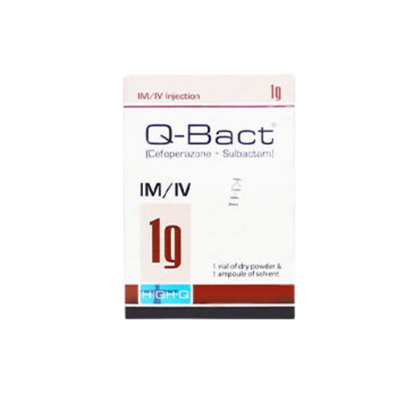 QBACT INJ1GM  IM/IV