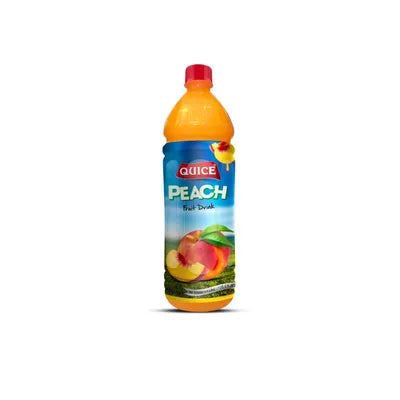 QUICE JUICE 1LTR PEACH BOTTLE