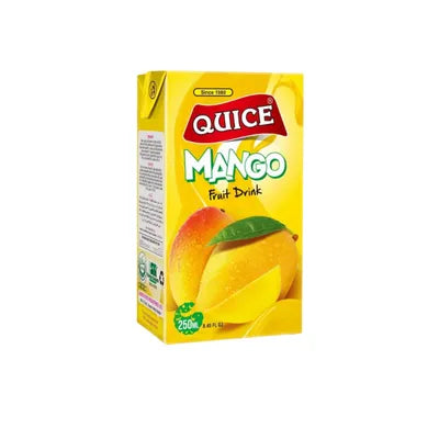 QUICE JUICE 250ML MANGO BOTTLE
