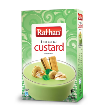 RAFHAN CUSTARD POWDER 275GM BANANA