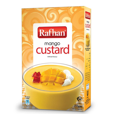 RAFHAN CUSTARD POWDER 275GM MANGO