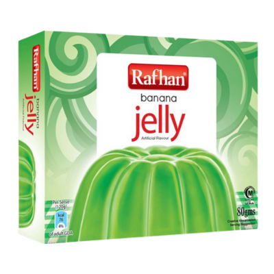 RAFHAN JELLY 80GM BANANA