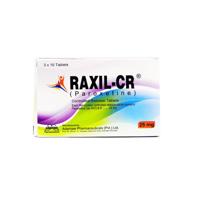 RAXIL CR TAB 25MG