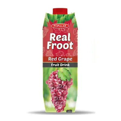 REAL FROOT 1LTR RED GRAPE