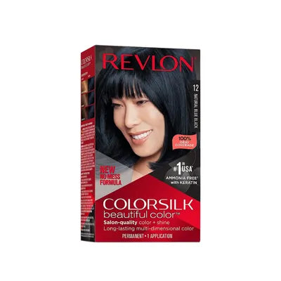 REVLON COLORSILK 12 NATURAL BLUE BLACK