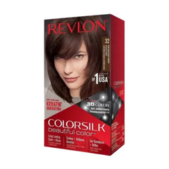 REVLON COLORSILK 32 DARK MAHOGANY BROWN