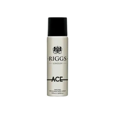 RIGGS LONDON PERFUMED DEODORANT SPRAY FOR MEN ACE - 250ML