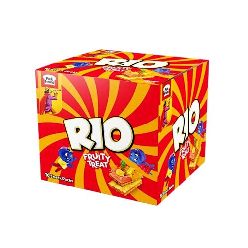 RIO BISCUITS HALF ROLL  FRUITY TREAT 6S