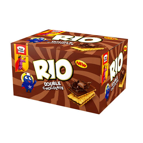 RIO BISCUITS MUNCH PACK DOUBLE CHOCOLATE 12PCS.
