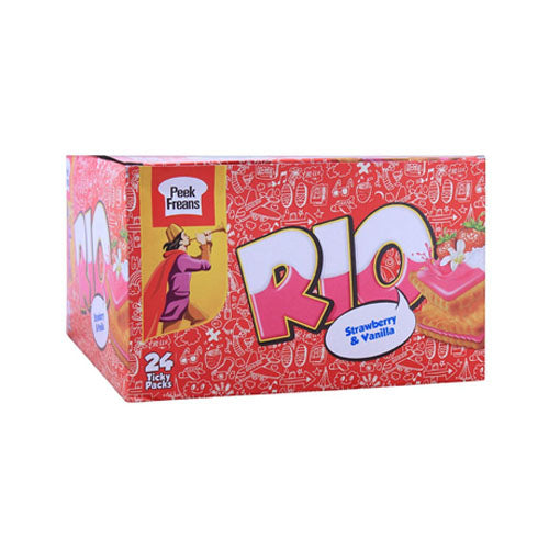 RIO BISCUITS TICKY PACKS STRAWBERRY