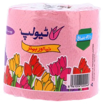 ROSE PETAL TISSUE ROLL BACHAT PINK