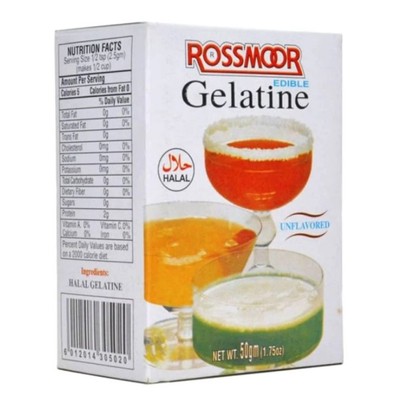 ROSSMOOR GELATINE POWDER 50GM