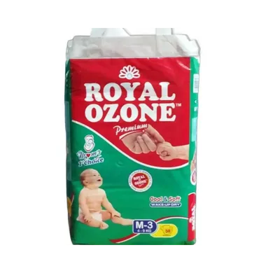 ROYAL OZONE DIAPERS MEDIUM 50PCS