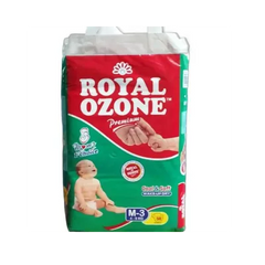 ROYAL OZONE DIAPERS MEDIUM 50PCS