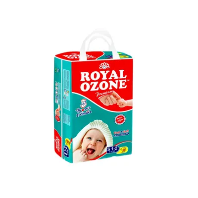 ROYAL OZONE DIAPERS SMALL 50PCS