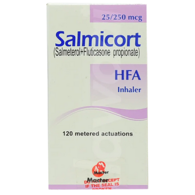 SALMICORT INHALER 25/250MCG