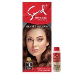 SAMSOL HAIR COLOR 13 CHOCOLATE BROWN