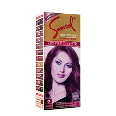 SAMSOL HAIR COLOR 9 MAHOGANY
