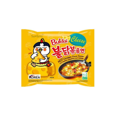 SAMYANG CHEESE HOT CHICKEN FLAVOR 80GM CUP YELLOW