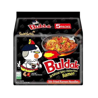 SAMYANG RAMEN HOT CHICKEN FLAVOR BULDAK 118GM BLACK OFFER PACK