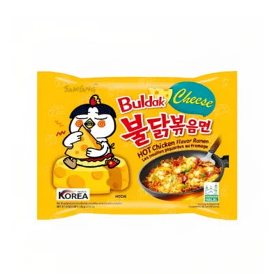 SAMYANG CHEESE HOT CHICKEN FLAVOR BULDAK 140GM YELLOW