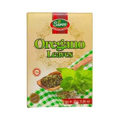SAROO OREGANO LEAVES 25GM BOX
