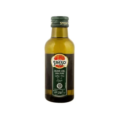SASSO PURE OLIVE OIL BOTTLE 250ML