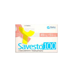 SAVESTO TAB 100MG49MG+51MG 28S