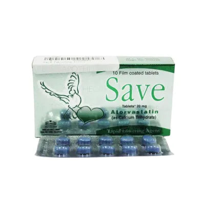 SAVE TAB 20MG