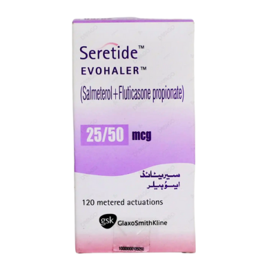 SERETIDE EVOHALER 25MCG/50MCG*******