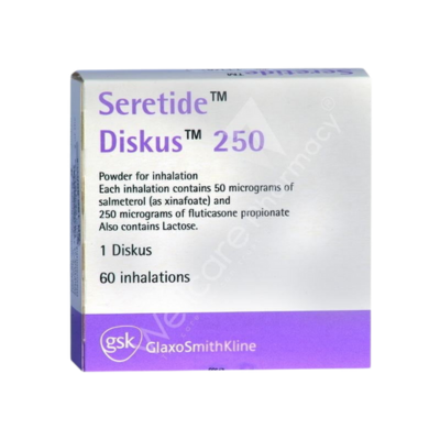 SERETIDE EVOHALER DISKUS 50MCG/250MCG*****