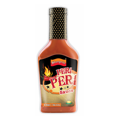 SHANGRILA SAUCE 350ML BOTTLE PERI PERI