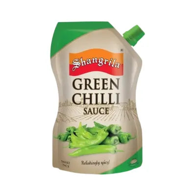 SHANGRILA GREEN CHILLI SAUCE 400GM