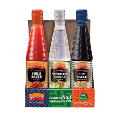 SHANGRILA SAUCE 275ML TRIO PACK
