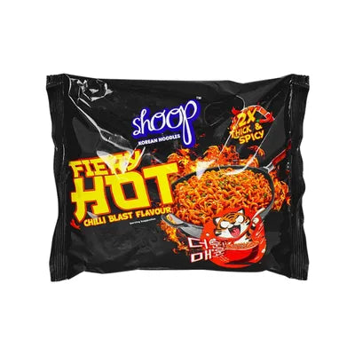 SHAN KOREAN NOODLES CHILLI BLAST 140G