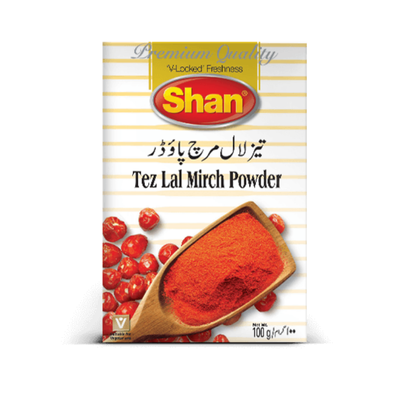 SHAN POWDER 360GRAMGM TEZ LAL MIRCH