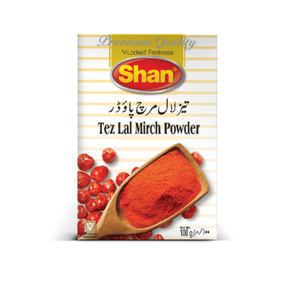 SHAN POWDER 90GM TEZ LAL MIRCH