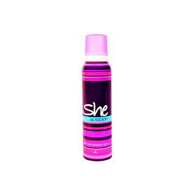 SHE BODY SPRAY 200ML SEXY