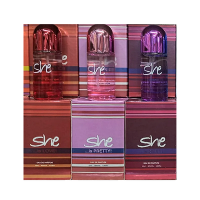 SHE PARFUM 60ML ALL VARIENT