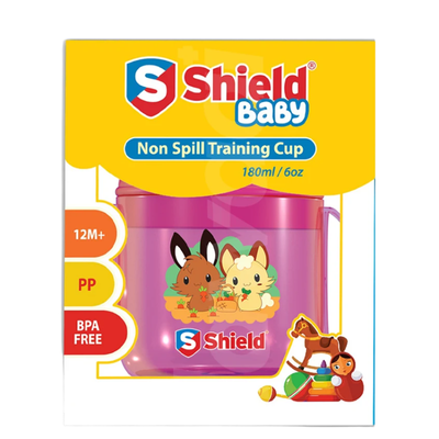 SHIEILD BABY TRAINING CUP 180ML NONSPILL