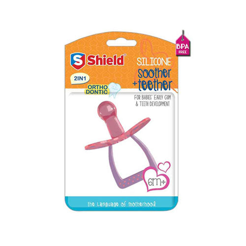 SHIELD SOOTHER&TEETHER SILICON
