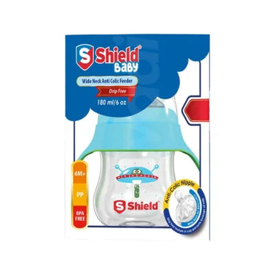 SHIELD FEEDER 180ML WIDE NECK