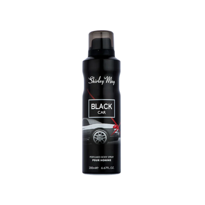 SHIRLEY MAY BLACK CAR BODY SPRAY 200ML
