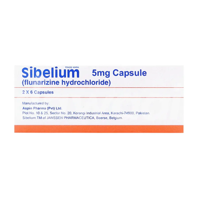 SIBELIUM CAP 5MG