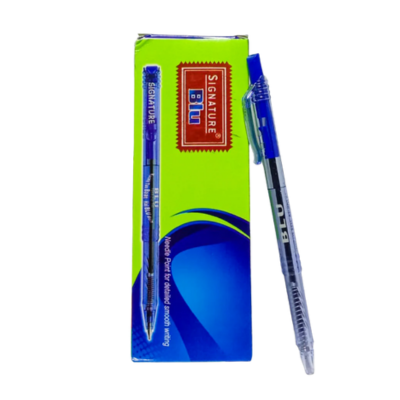 SIGNATURE BALL PEN BLUE