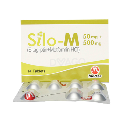 SILO TAB M 50/500MG