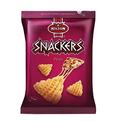 SNACKERS CHIPS 38GM PIZZA